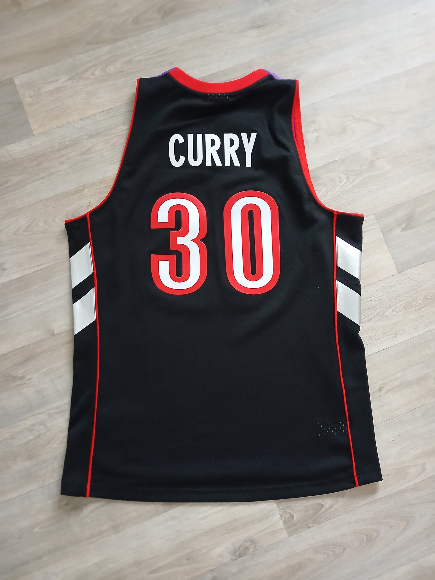 Dell Curry Toronto Raptors Jersey Size Large