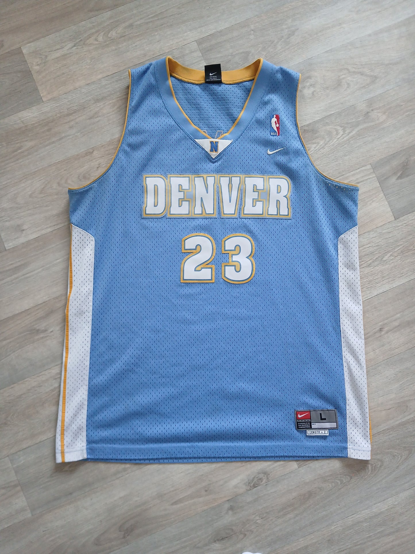 Marcus Camby Denver Nuggets Jersey Size Large