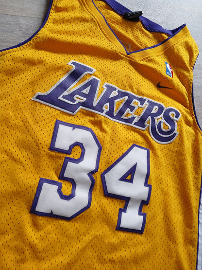 Shaquille O'Neal Los Angeles Lakers Jersey Size Large