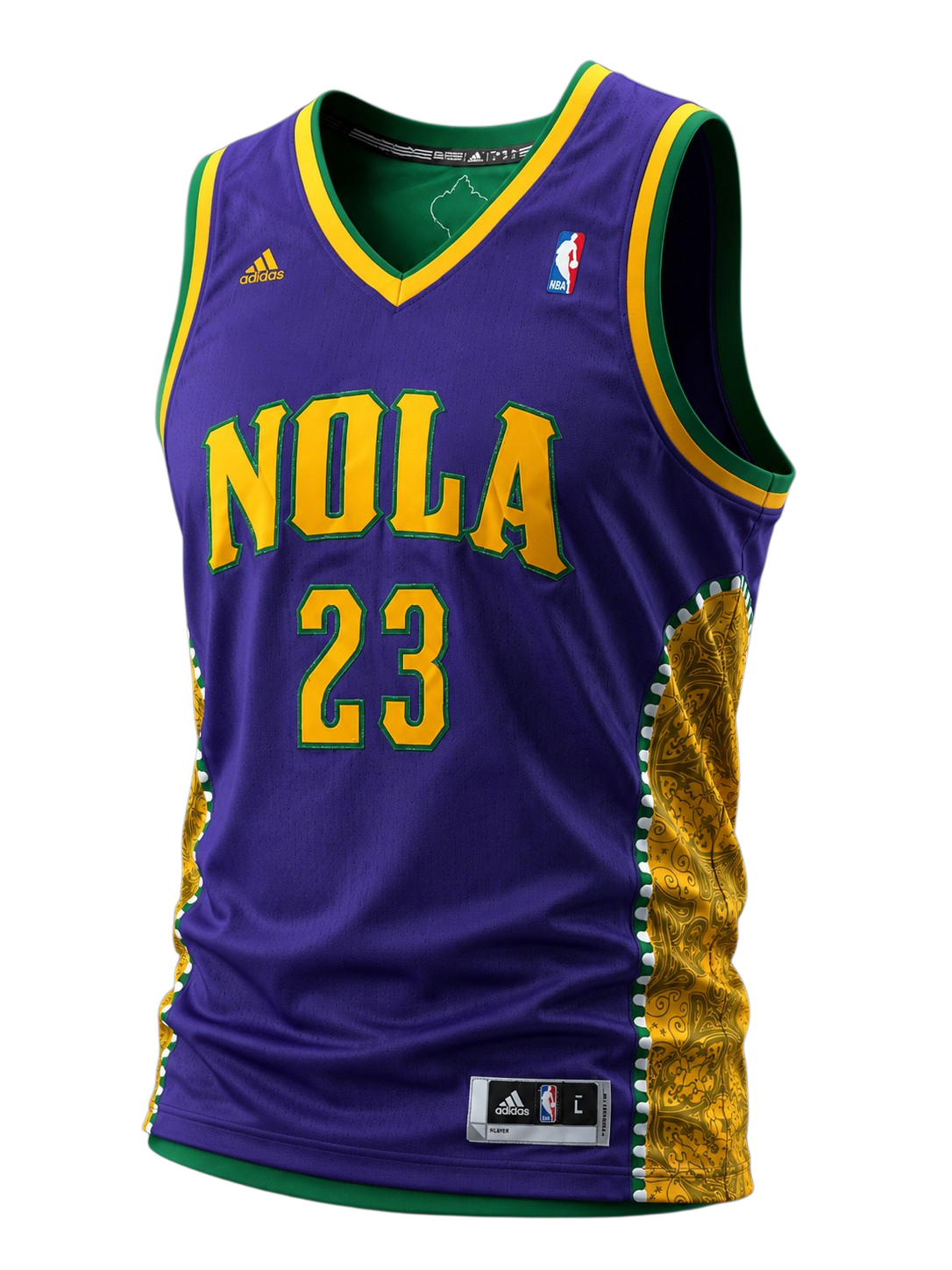 Anthony Davis New Orleans Hornets Jersey Size Large