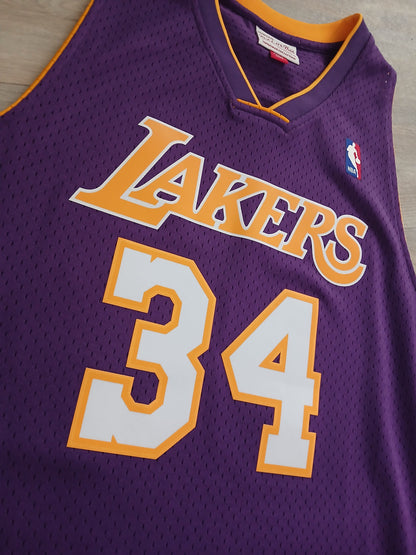 Shaquille O'Neal Los Angeles Lakers Jersey Size Large