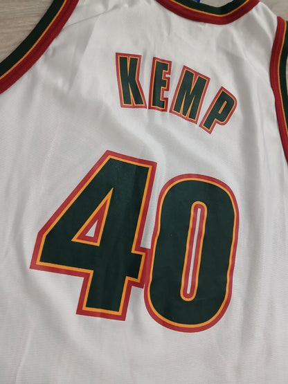 Shawn Kemp Seattle Supersonics Jersey Size XL