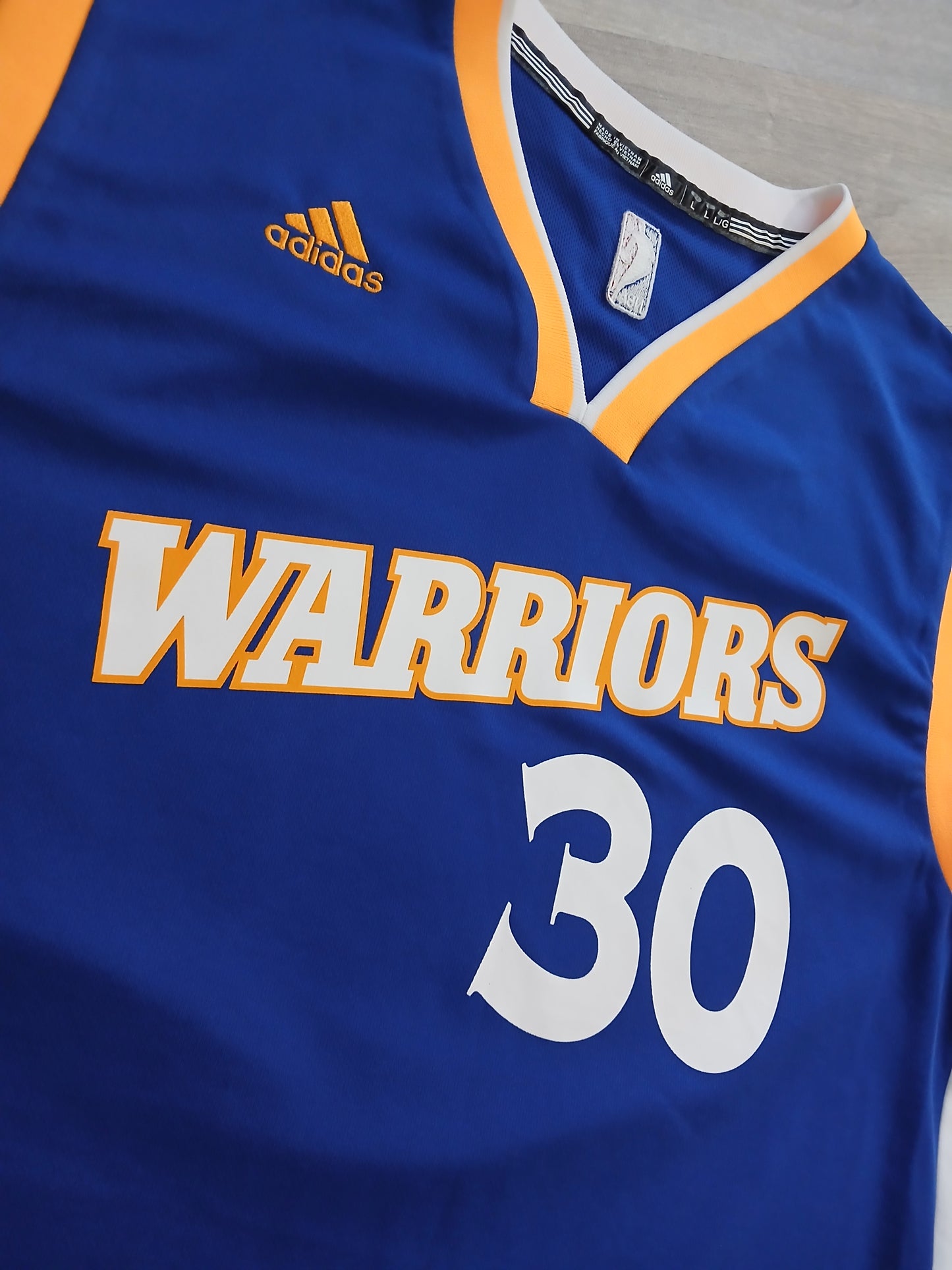 Steph Curry Golden State Warriors Jersey Size Large