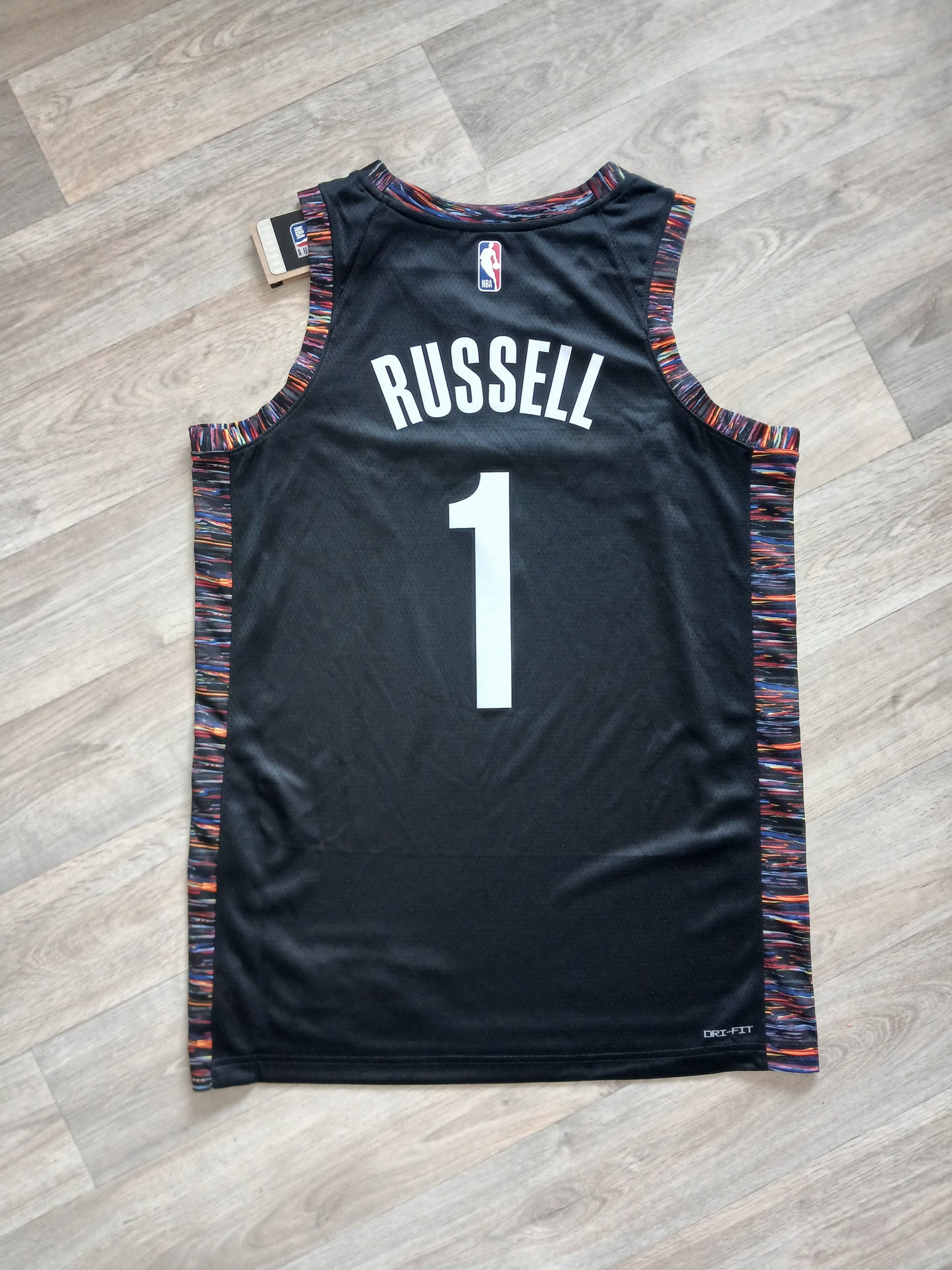 D'Angelo Russell Brooklyn Nets Jersey Size Medium