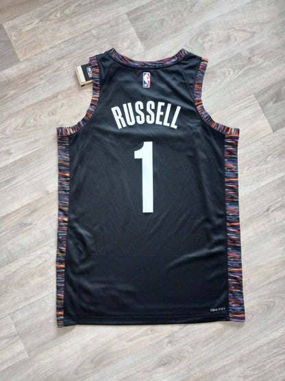 D'Angelo Russell Brooklyn Nets Jersey Size Medium