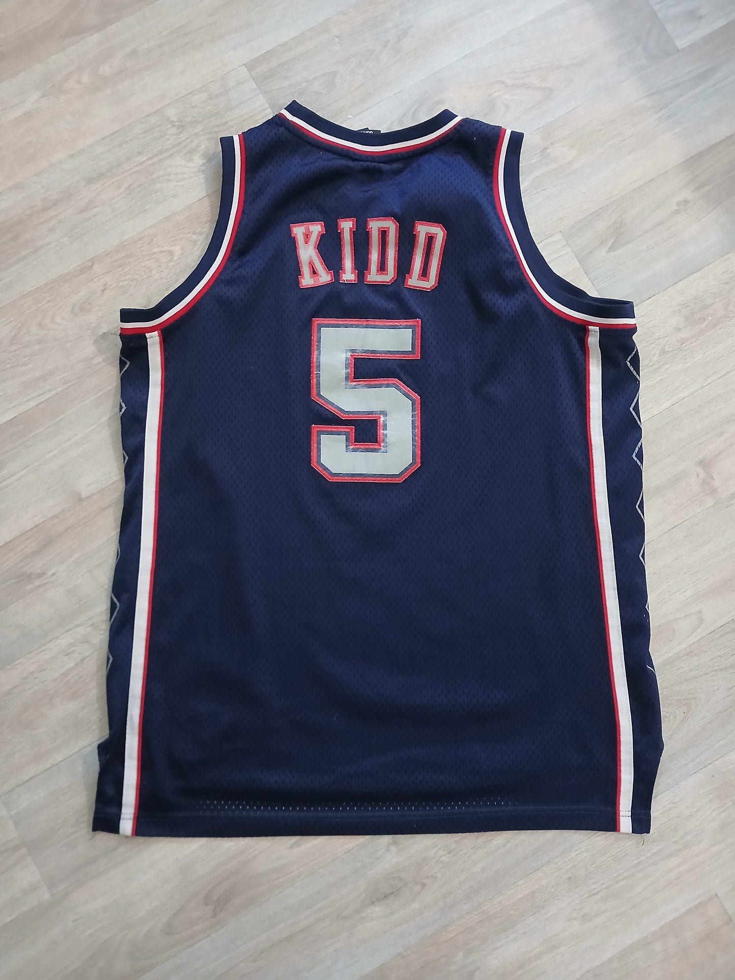 Jason Kidd New Jersey Nets Jersey Size Large
