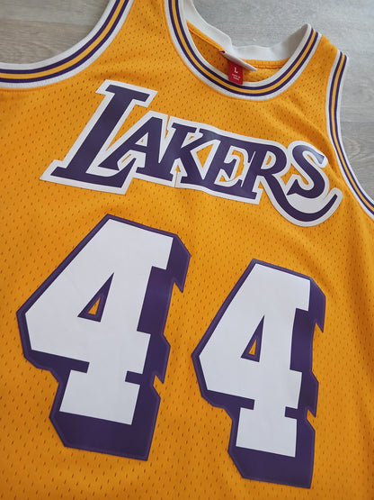 Jerry West Los Angeles Lakers Jersey Size Large