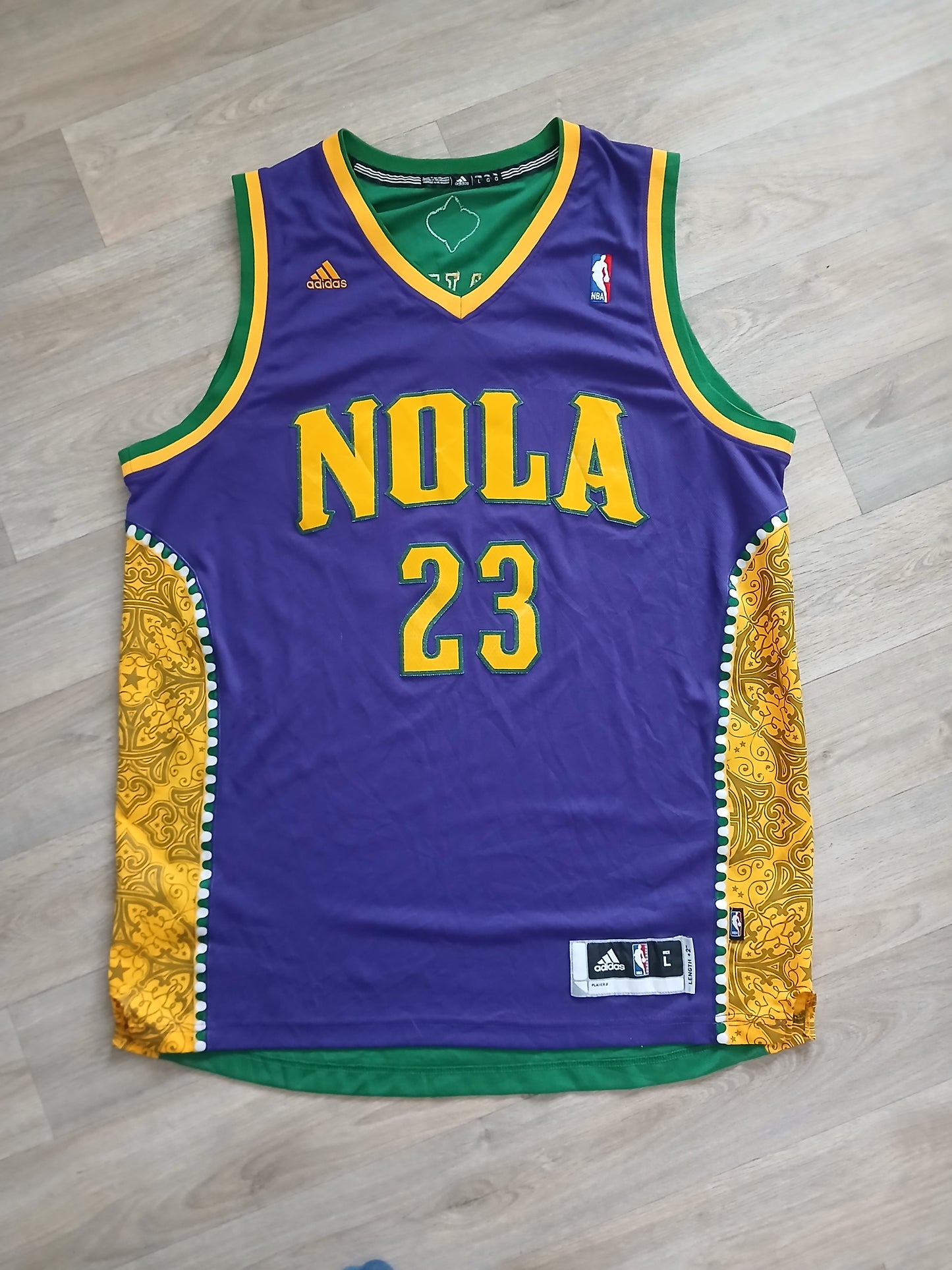 Anthony Davis New Orleans Hornets Jersey Size Large
