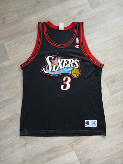 Allen Iverson Philadelphia 76ers Jersey Size XL