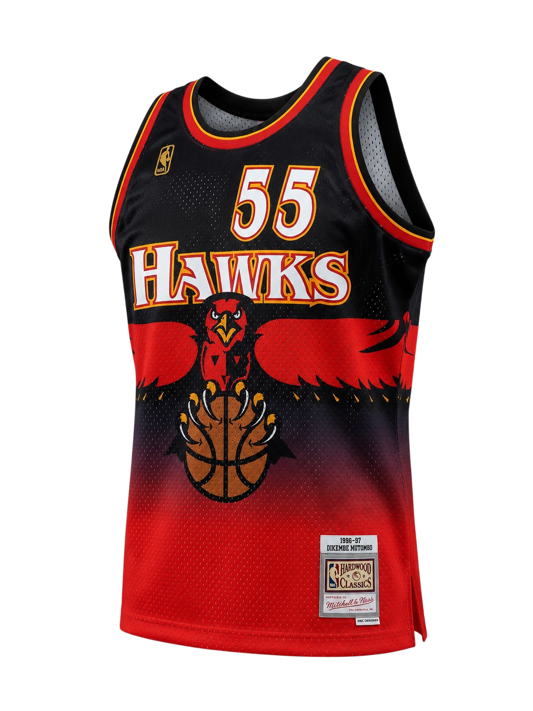 Dikembe Mutombo Atlanta Hawks Jersey Size Large