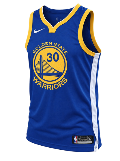 Steph Curry Authentic Golden State Warriors Signature Jersey Size Large