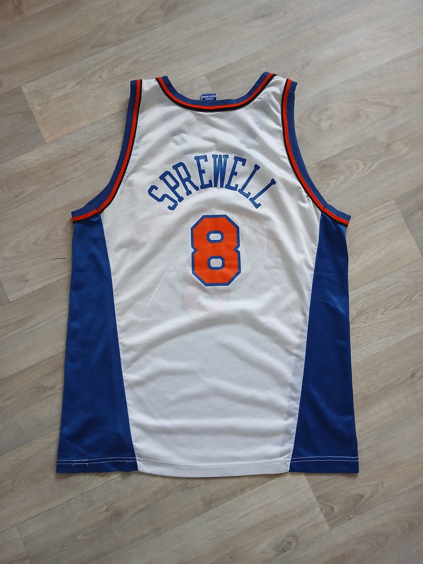 Latrell Sprewell New York Knicks Jersey Size Large