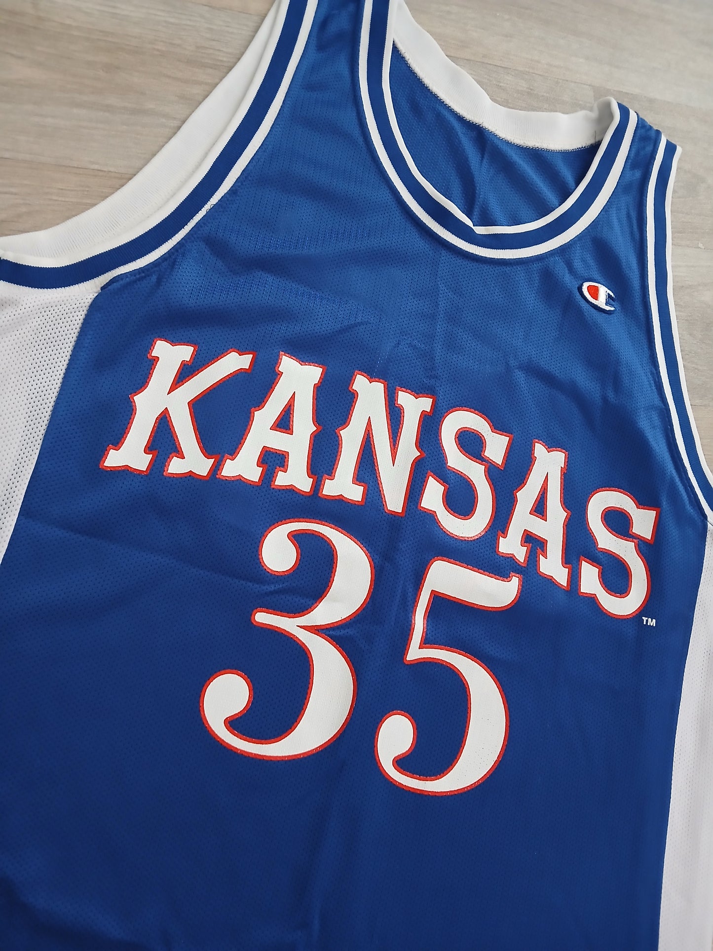 Jerod Hasse Kansas Jay Hawks Jersey Size Large