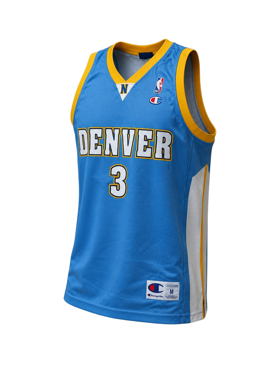 Allen Iverson Denver Nuggets Jersey Size Medium