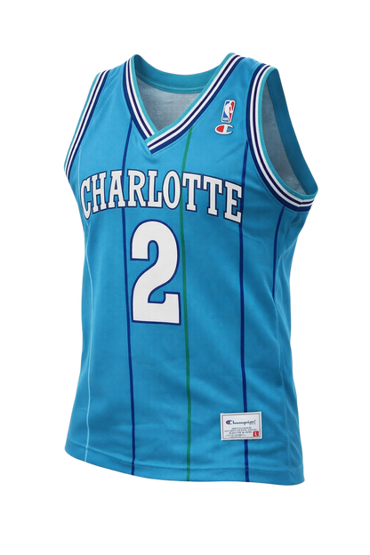 Larry Johnson Charlotte Hornets Jersey Size Large