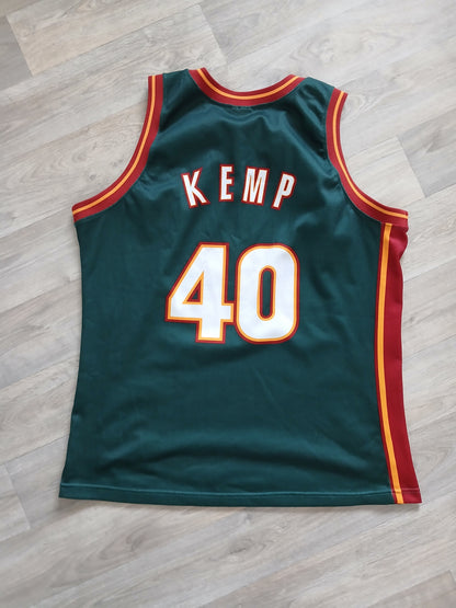 Shawn Kemp Seattle Supersonics Jersey Size XL
