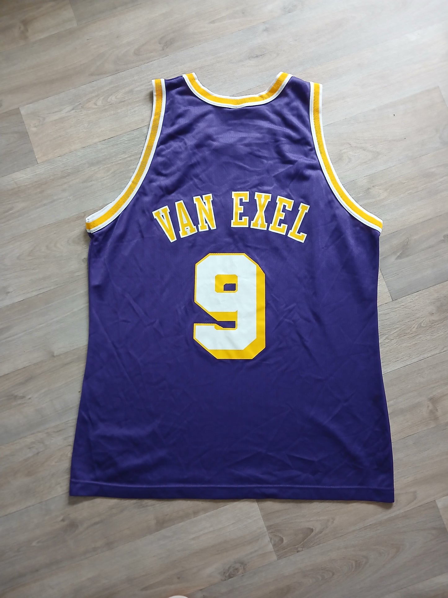 Nick Van Exel Los Angeles Lakers Jersey Size XL
