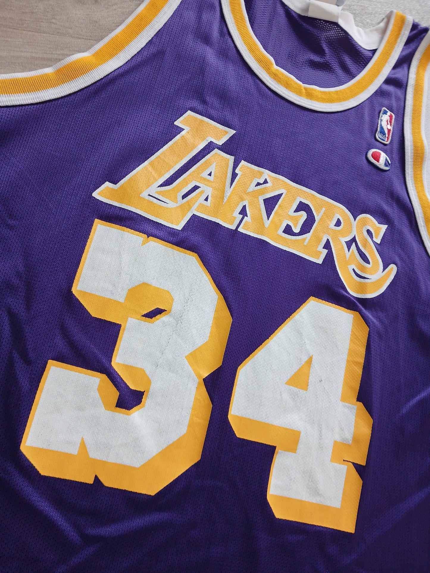 Shaquille O'Neal Los Angeles Lakers Jersey Size Large