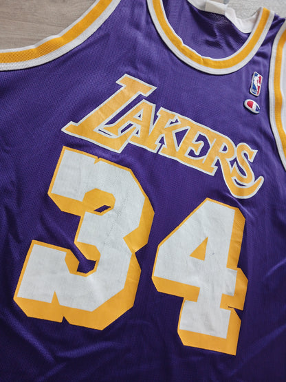 Shaquille O'Neal Los Angeles Lakers Jersey Size Large