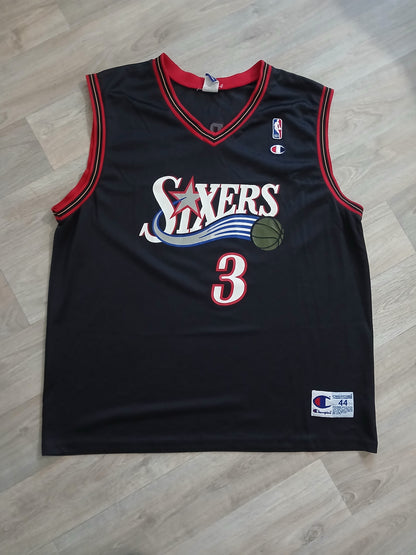 Allen Iverson Philadelphia 76ers Jersey Size Large