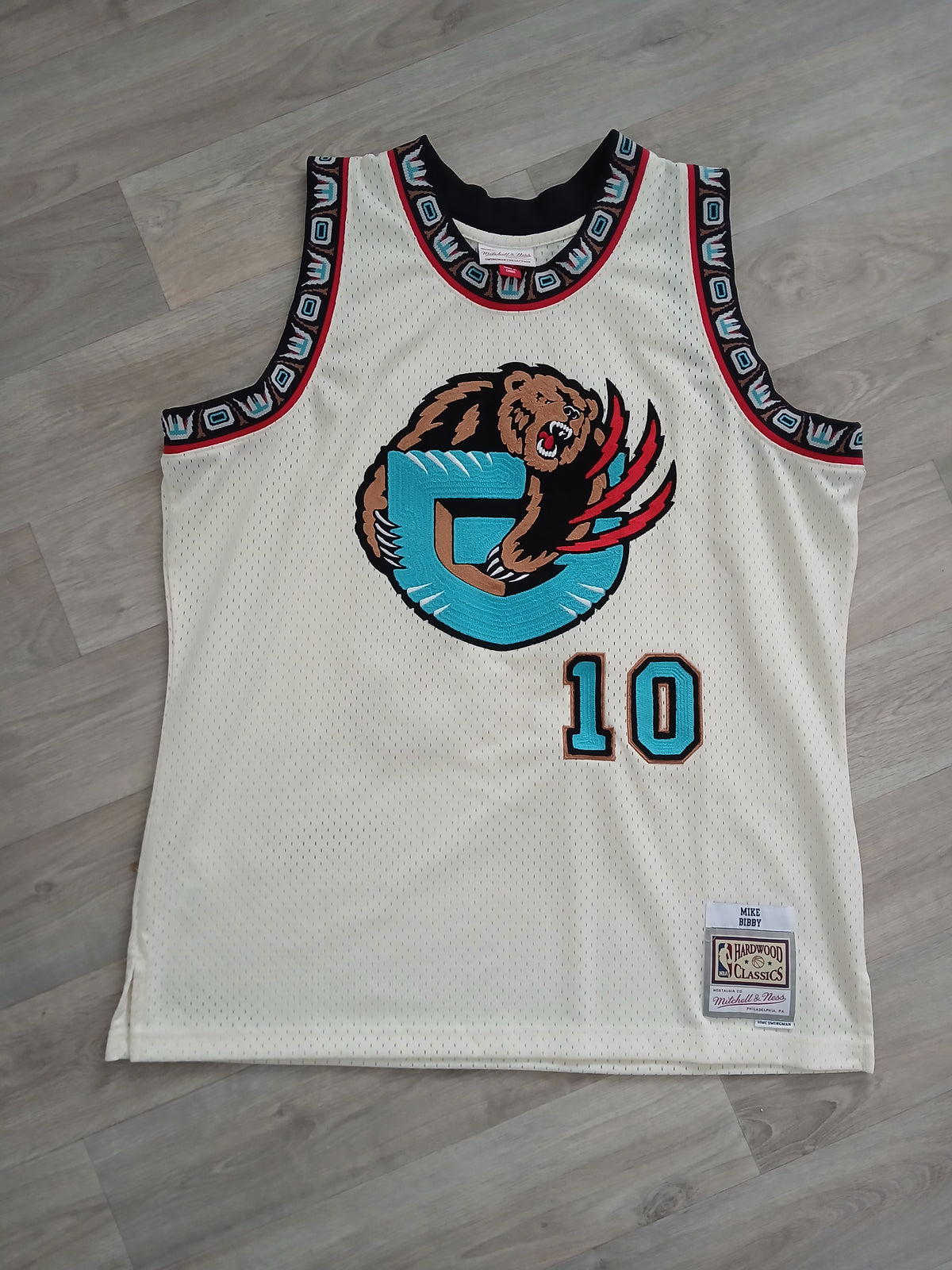 Mike Bibby Vancouver Grizzlies Jersey Size XL