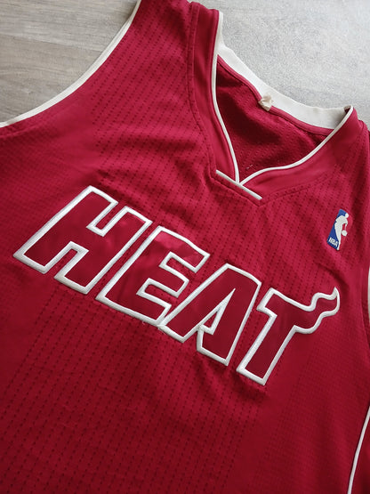 Miami Heat Authentic Blank Jersey Size Medium