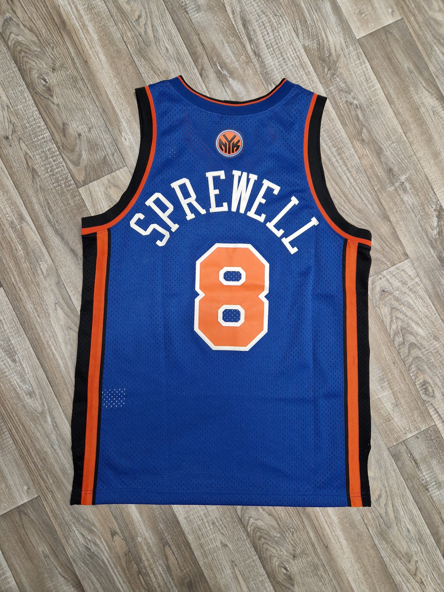 Latrell Sprewell New York Knicks Jersey Size Medium