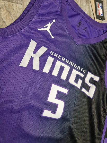 De'Aaron Fox Sacramento Kings Jersey Size XL