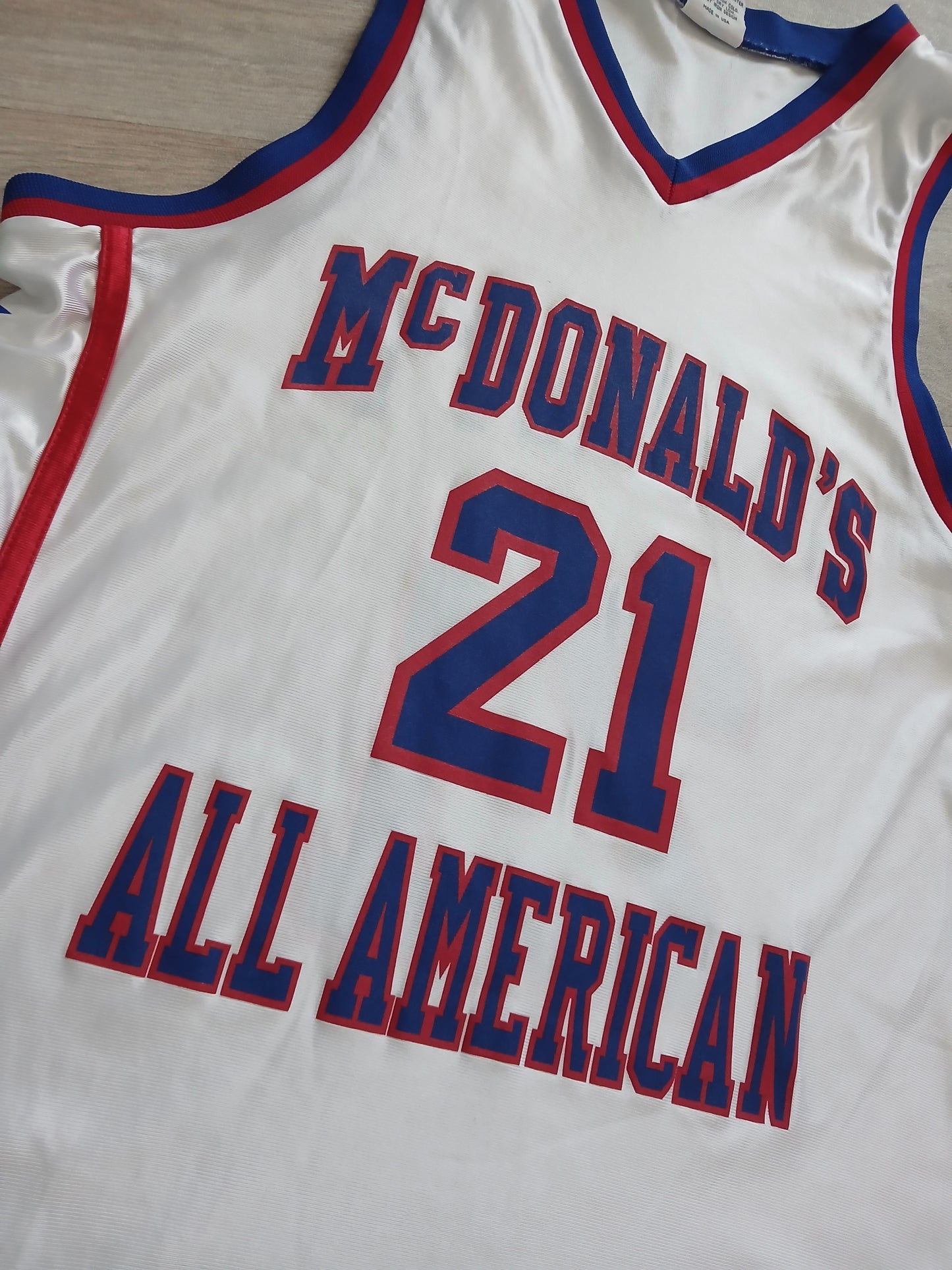Kevin Garnett McDonald's All American Jersey Size Large