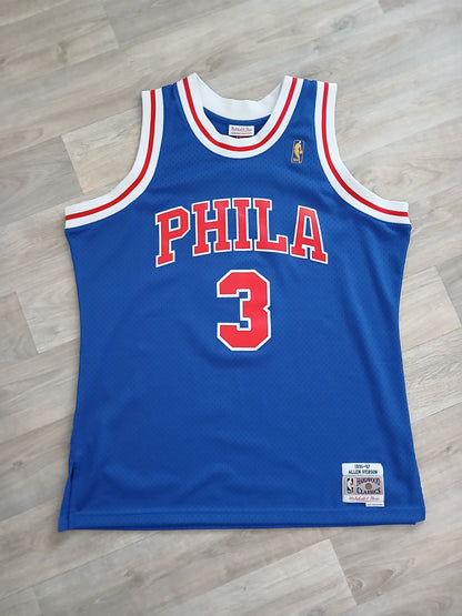Allen Iverson First Generation Philadelphia 76ers Jersey Size XL