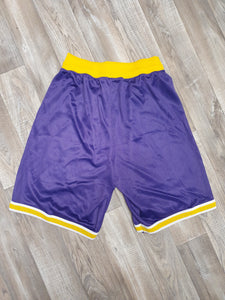 Los Angeles Lakers Shorts Size Small