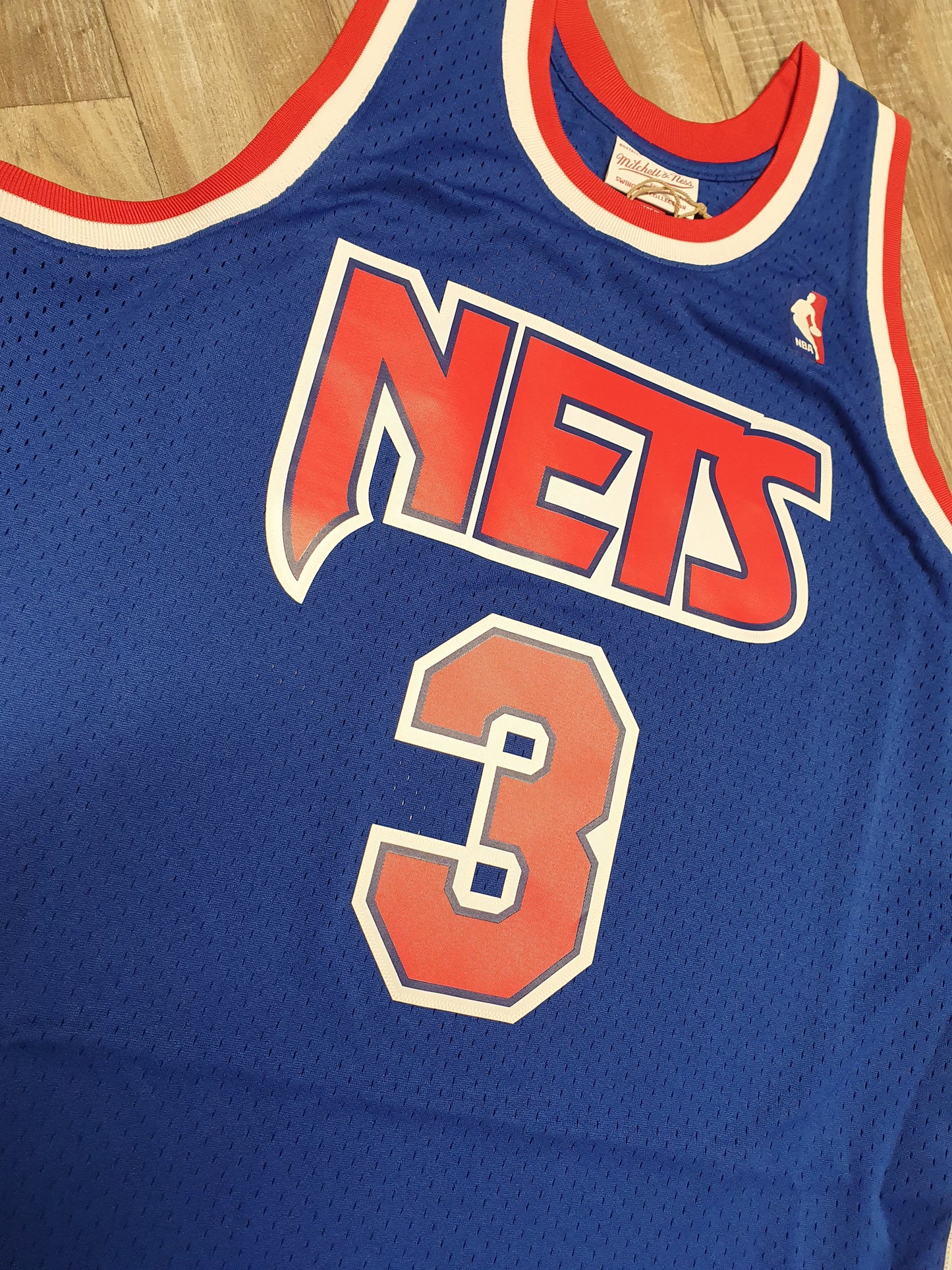 Drazen Petrovic New Jersey Nets Road 1992-93 Jersey Size Small