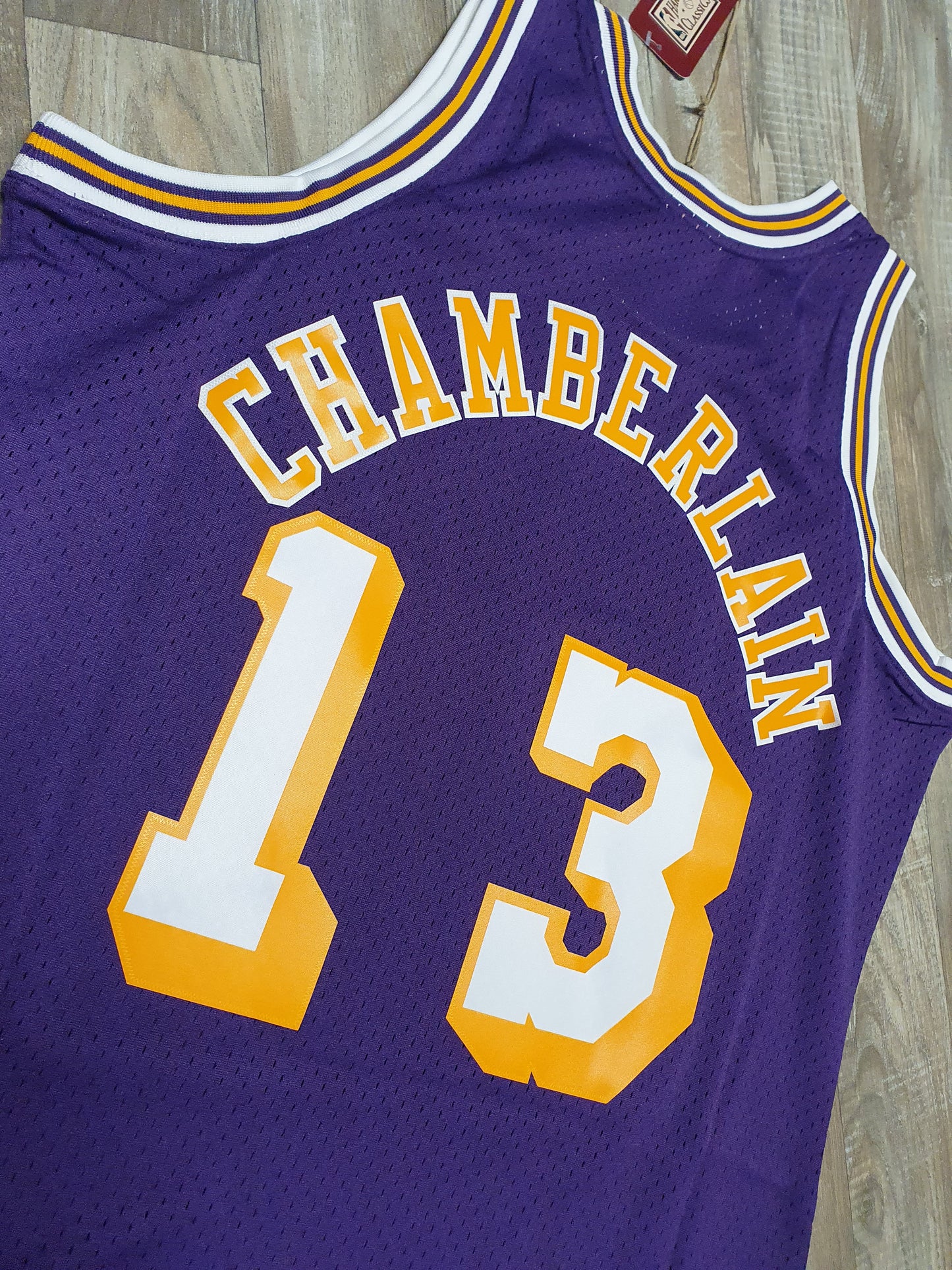 Wilt Chamberlain Los Angeles Lakers Road 1971-72 Jersey