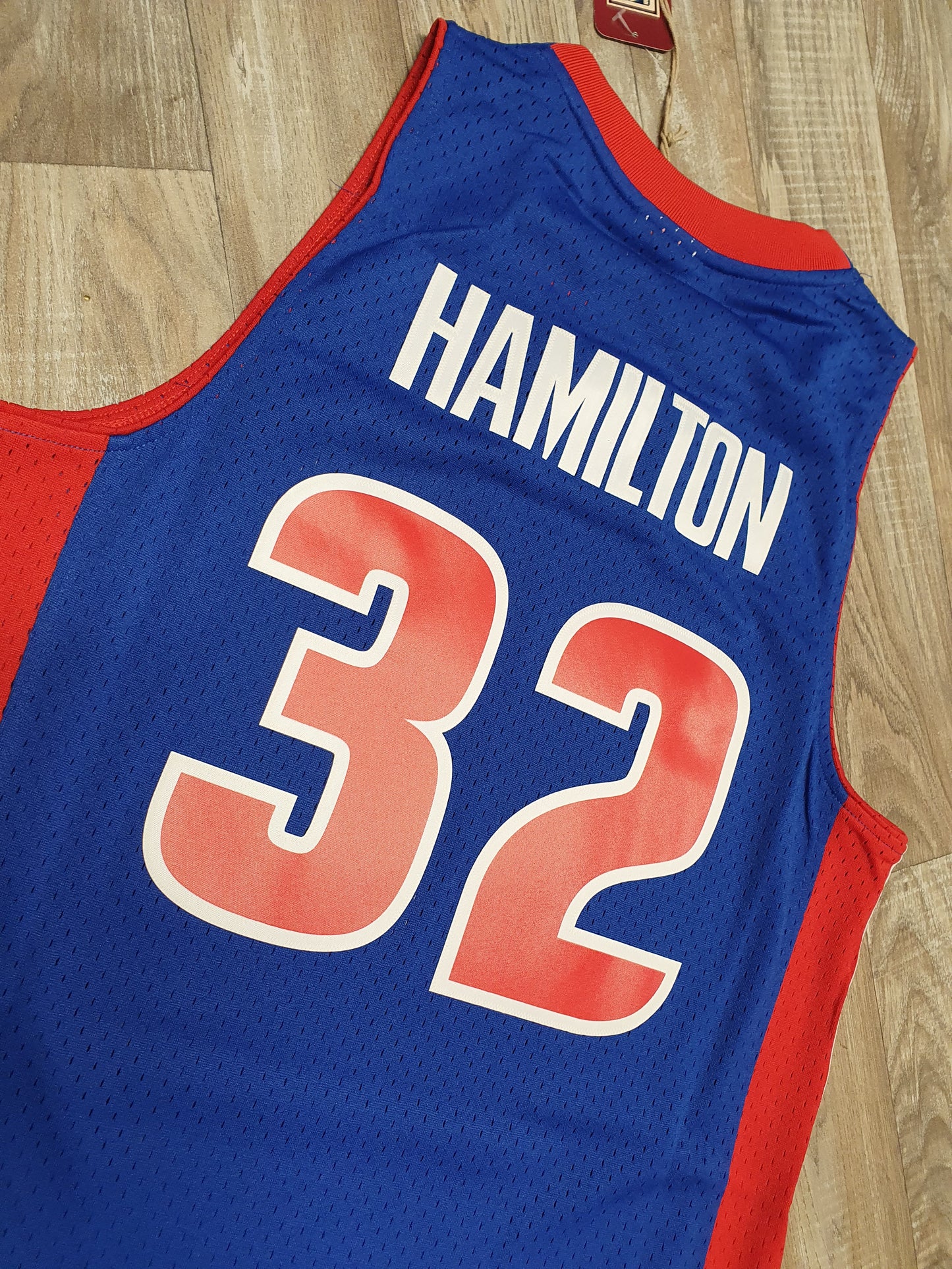 Rip Hamilton Detroit Pistons Road 2003-04 Jersey Size Medium