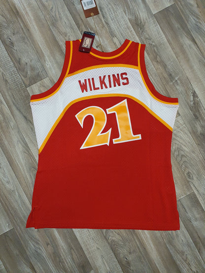 Dominique Wilkins Atlanta Hawks Road 1986-87 Jersey