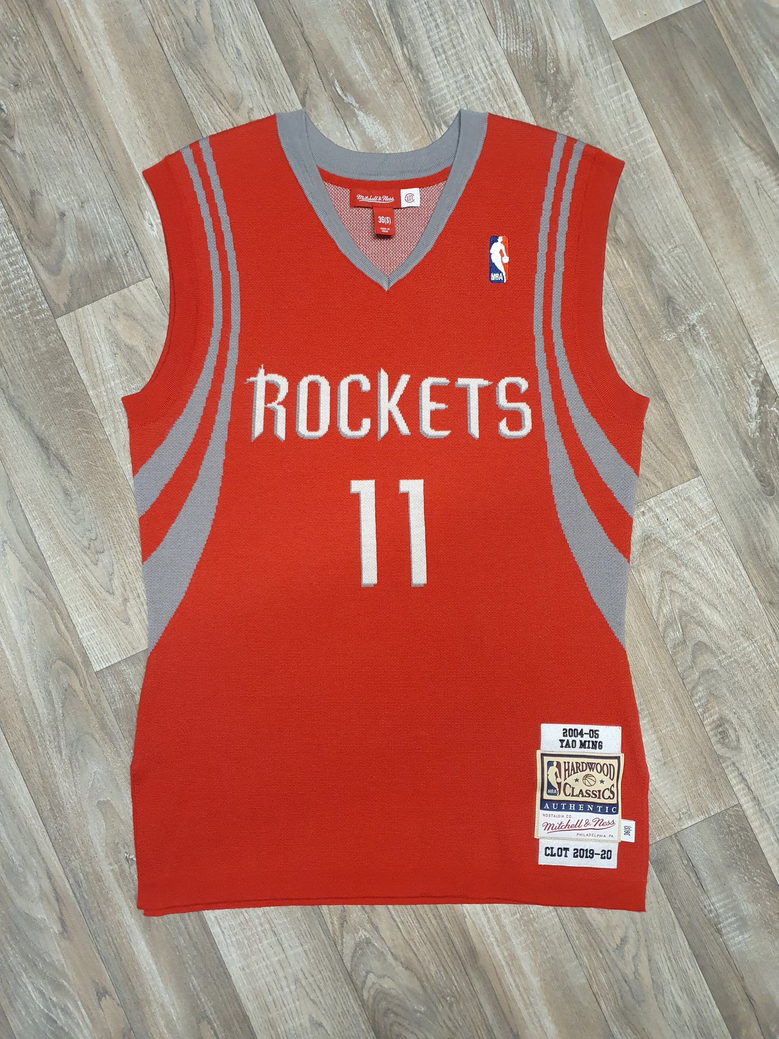 Vintage Yao Ming Houston Rockets Basketball Jersey