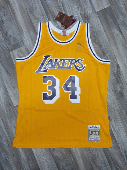 Shaquille O'Neal Los Angeles Lakers Home 1996-97 Jersey