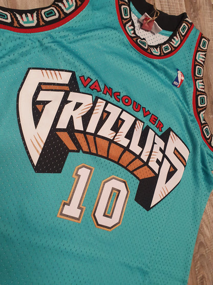 Mike Bibby Vancouver Grizzlies Road 1998-99 Jersey
