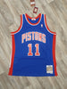 Load image into Gallery viewer, Isiah Thomas Detroit Pistons Road 1988-89  Jersey