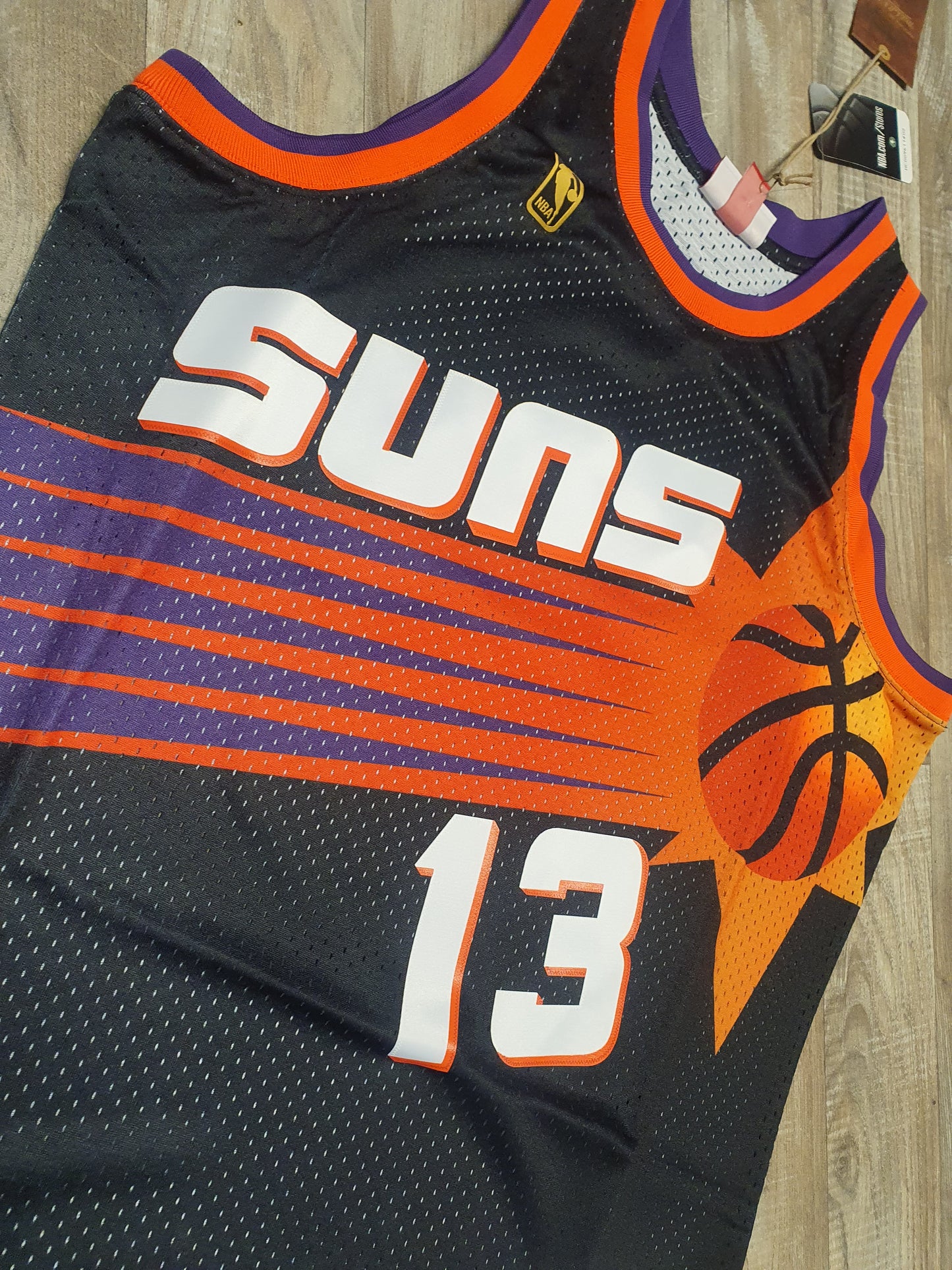 Steve Nash Phoenix Suns Road 1996-97 Jersey