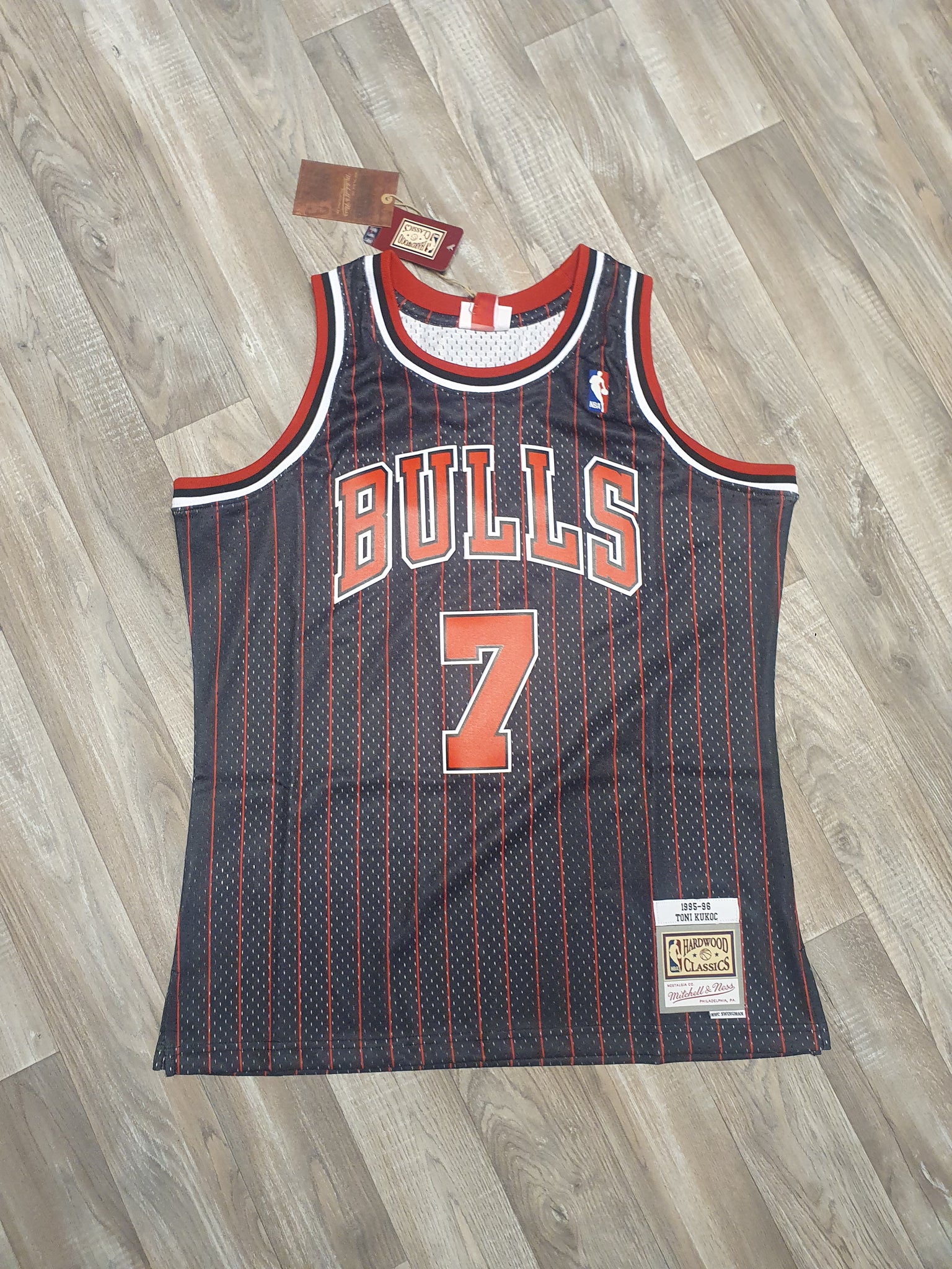 Toni Kukoc Chicago Bulls Mitchell & Ness Hardwood Classics