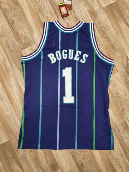 Muggsy Bogues (First Generation) Charlotte Hornets 1994-95 Jersey