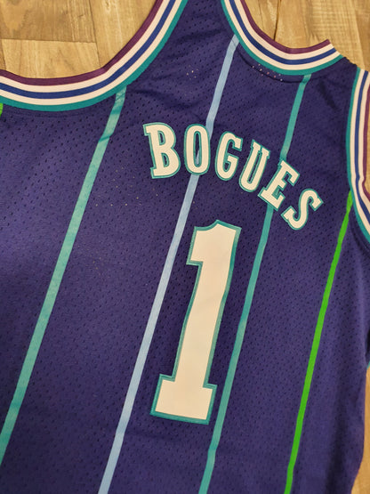 Muggsy Bogues (First Generation) Charlotte Hornets 1994-95 Jersey