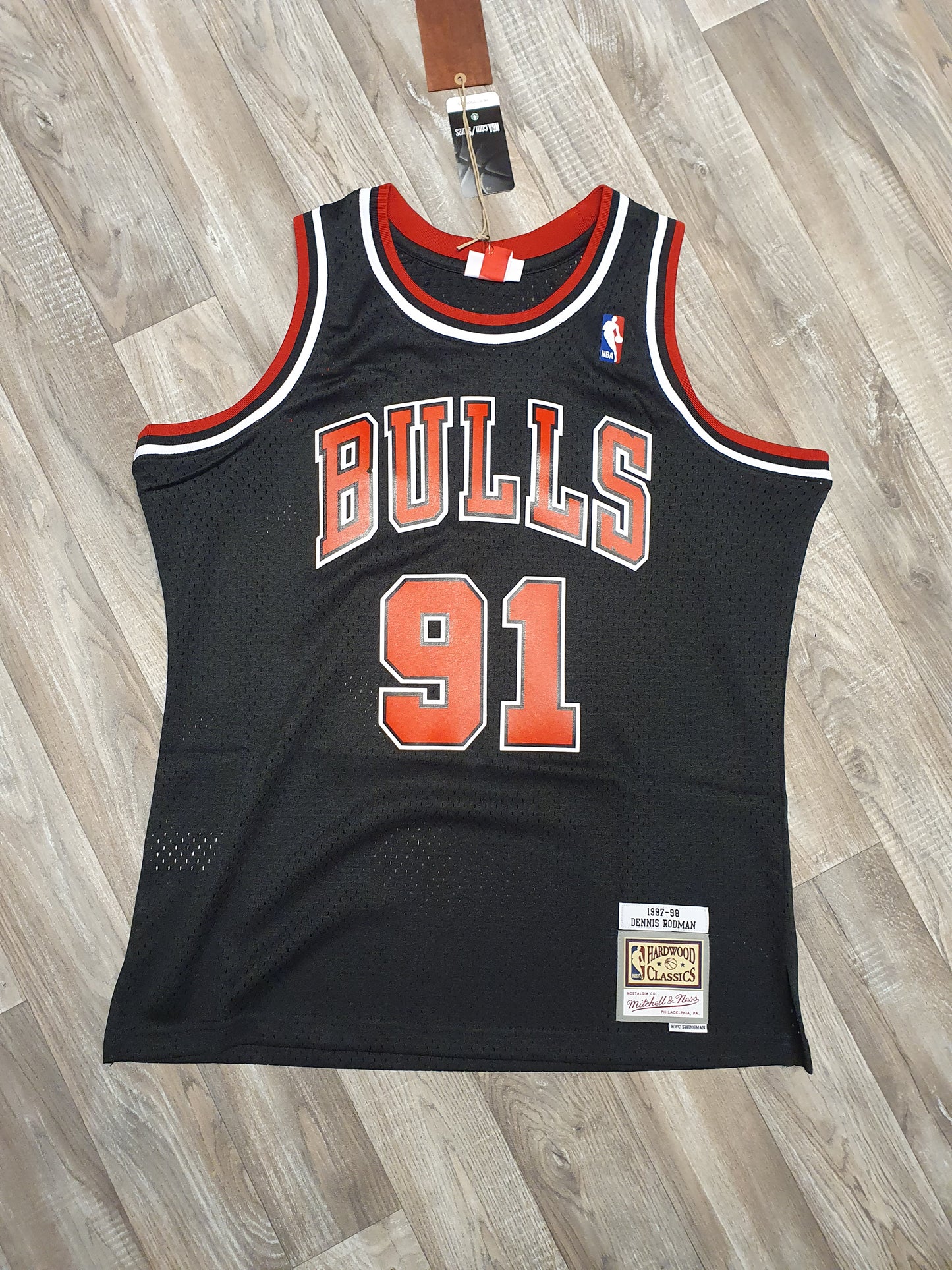 Dennis Rodman Chicago Bulls 1997-98 Jersey
