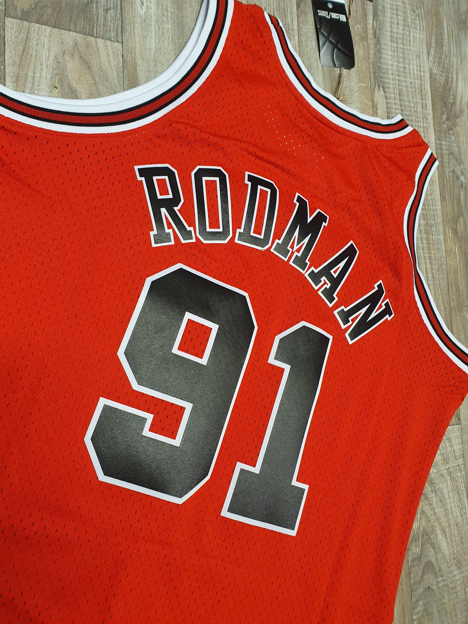 Mitchell & Ness Swingman Chicago Bulls Road 1997-98 Dennis Rodman Jersey - XL