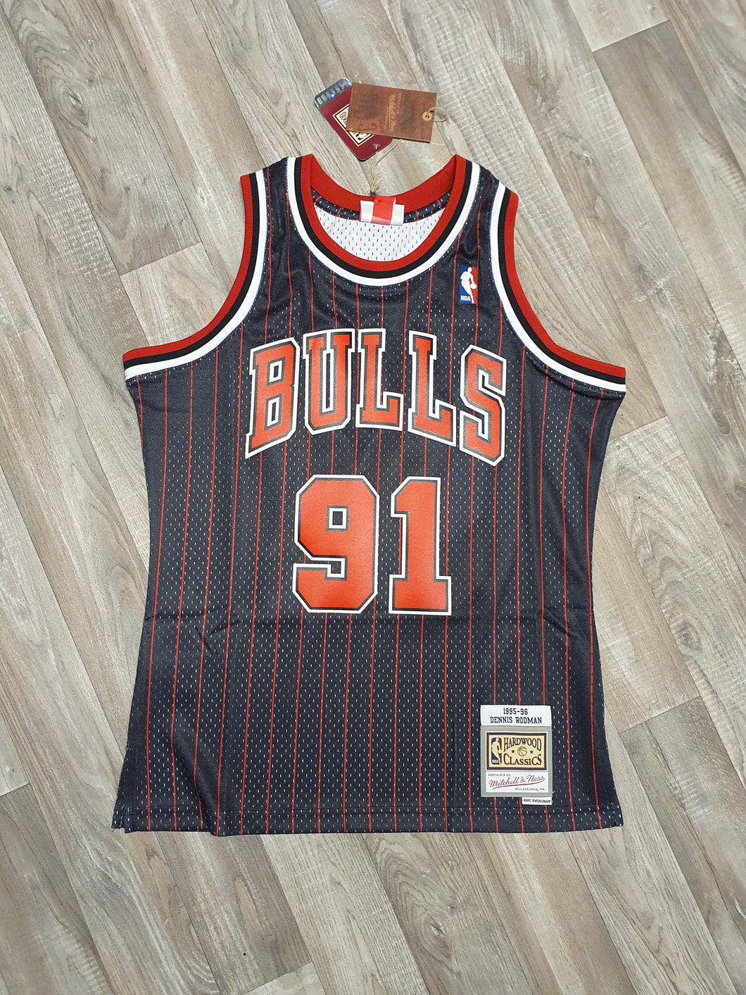 Dennis Rodman Chicago Bulls 1995-96 Jersey