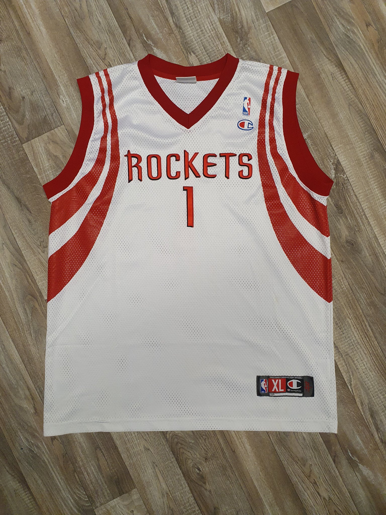 🏀 Tracy McGrady Houston Rockets Jersey Size XL – The Throwback