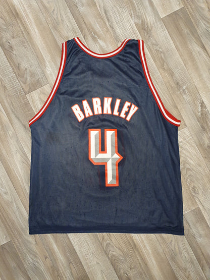 Charles Barkley Reversible Houston Rockets Jersey Size Large