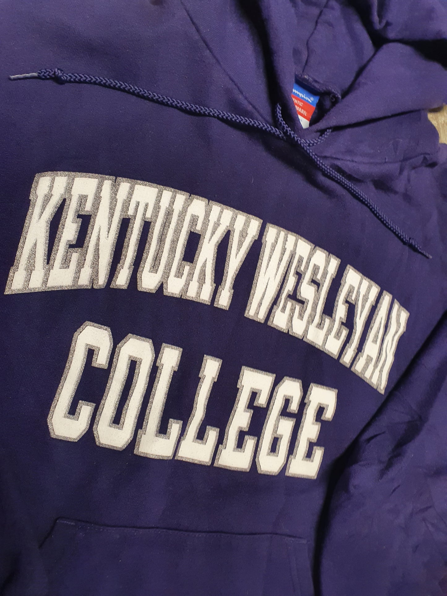 Kentucky Wesleyan College Sweater Hoodie Size Medium