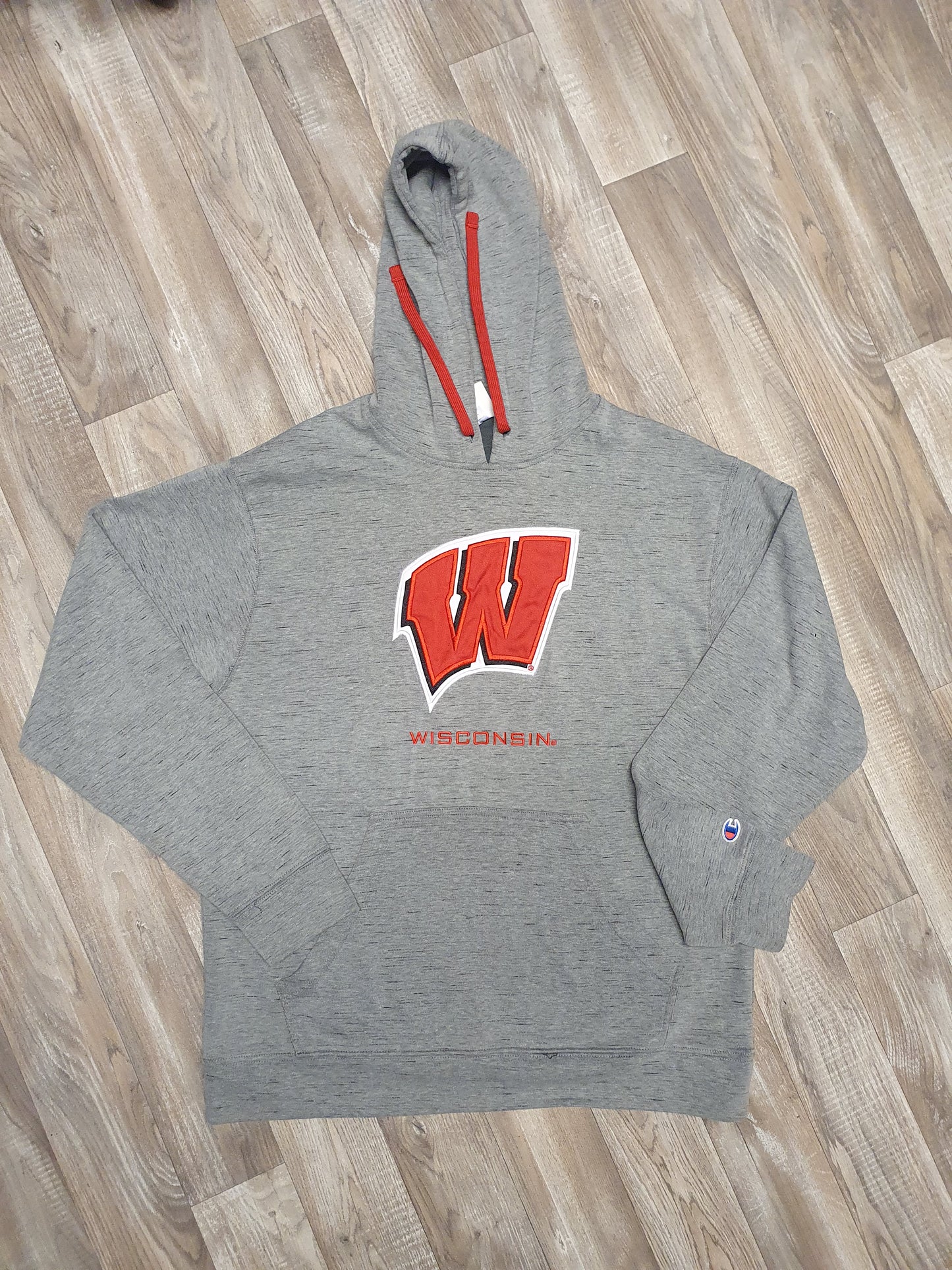 Wisconsin Badgers Sweater Hoodie Size Large